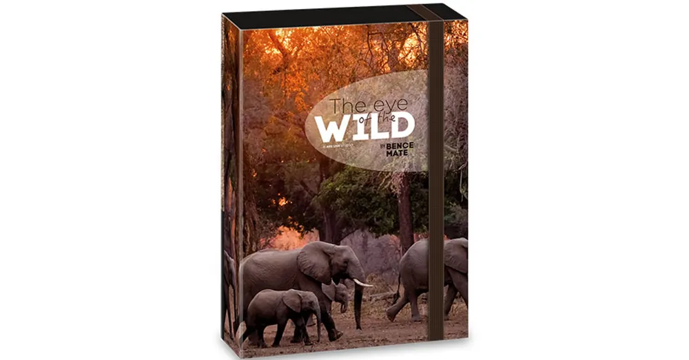 Outlet Ars Una Máté Bence The Eyes of the Wild elefántos füzetbox A/5