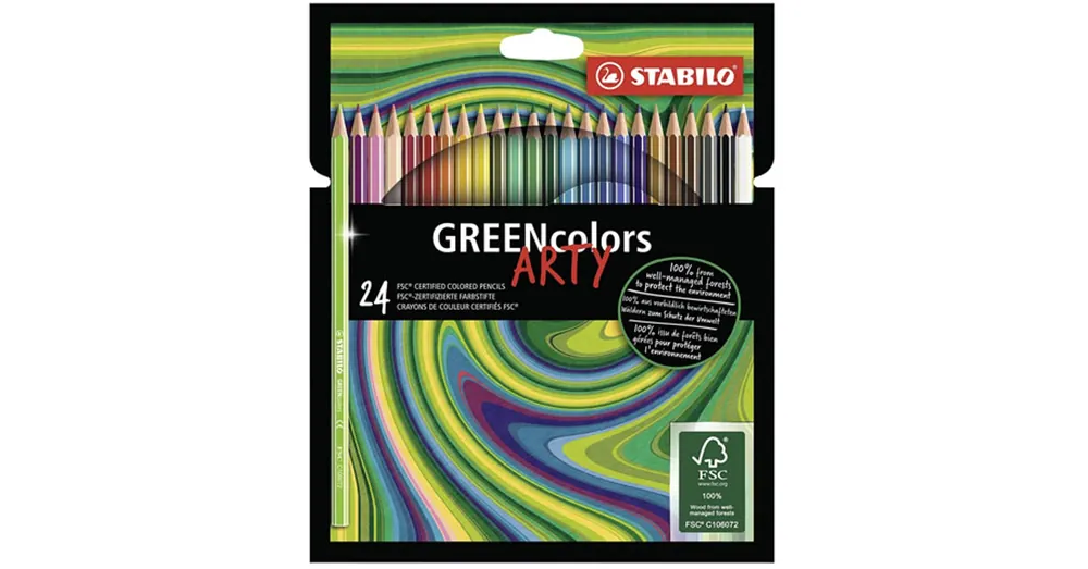 Stabilo GREENcolors Arty 24 db-os színesceruza szett Népszerű