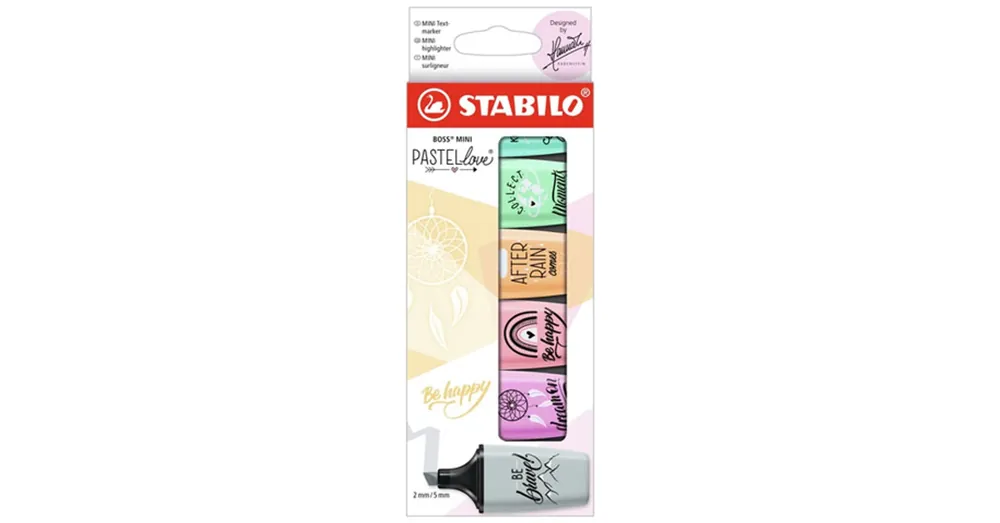 Stabilo Boss Mini Pastellove szövegkiemelő szett 6 db-os Árengedmény