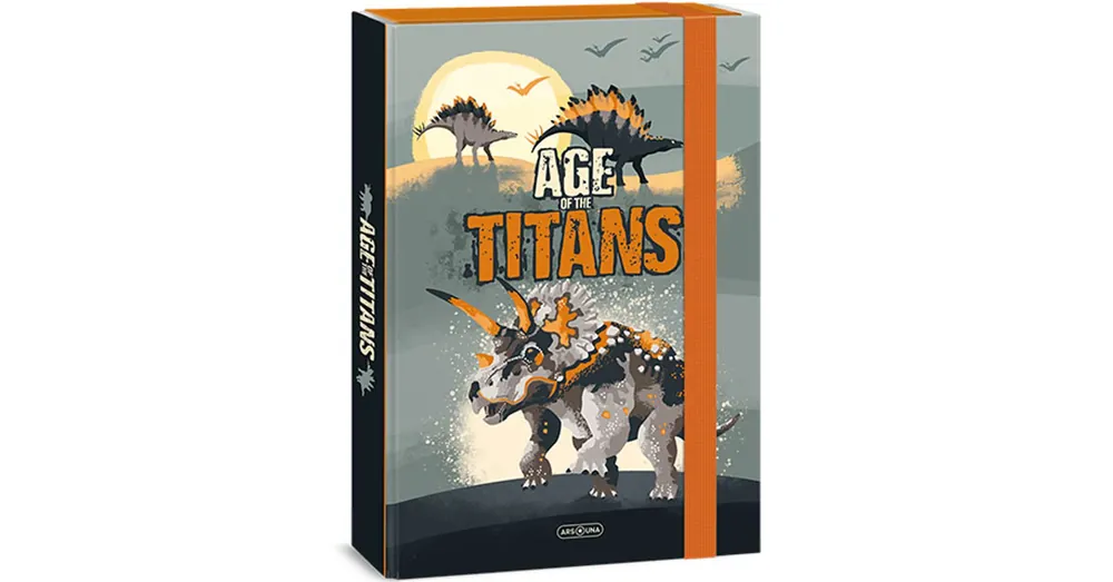 Csak ma Ars Una Age of Titans dinoszauruszos füzetbox A/4
