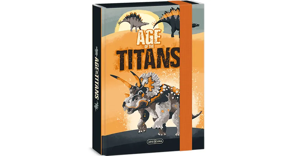 Expressz szállítás Ars Una Age of Titans dinoszauruszos füzetbox A/5