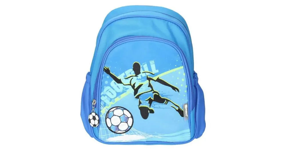 Spirit Football Player lekerekített iskolatáska, hátizsák 24×13×31 cm Olcsó