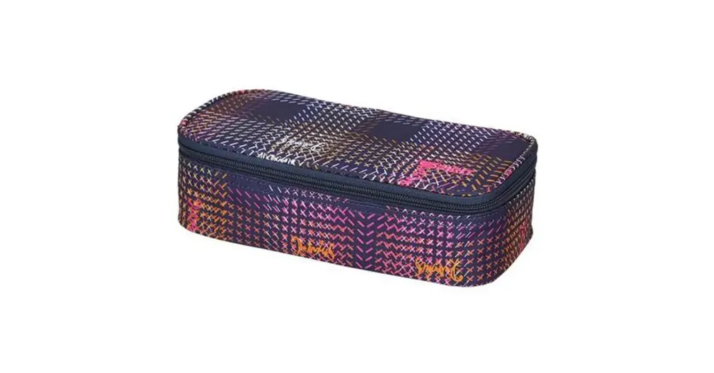 Rendeld meg most Spirit Lila alapszínű mintázott tolltartó 23×10 cm