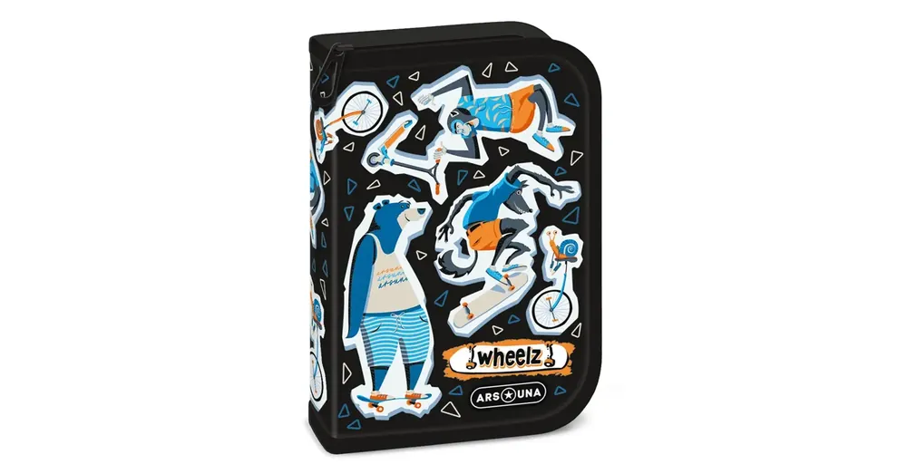 Expressz kézbesítés Ars Una Wheelz töltött tolltartó 13×19×4 cm