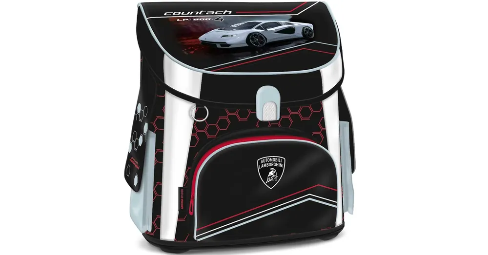Ars Una Lamborghini mágneszáras ergonomikus iskolatáska, hátizsák 18L 33×41×24 cm Azonnal elérhető