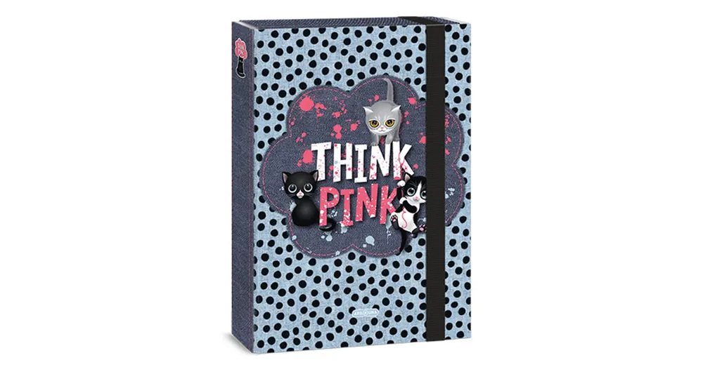 Ars Una Think Pink gumis füzetbox A/4-es Vedd meg most