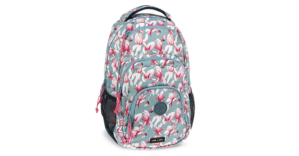 Ars Una Rosy Magnolia AU-2 iskolatáska, hátizsák 32×46×22 cm Különleges ajánlat