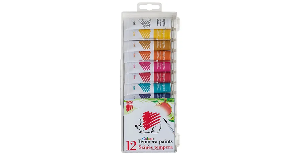 ICO SÜNI Színes tempera 12 db 12ml Csak ma