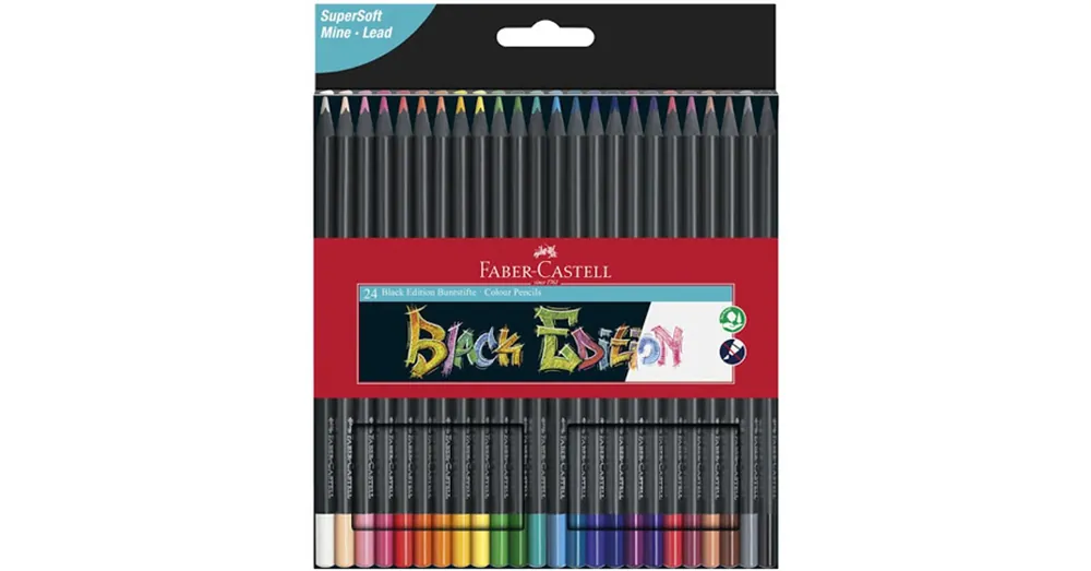 Faber-Castell Black Edition színes ceruza szett 24 db-os Újdonság