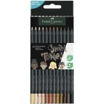 Alacsony ár Faber-Castell Black Edition Skin Tone testszínű 12 db-os színes ceruza készlet