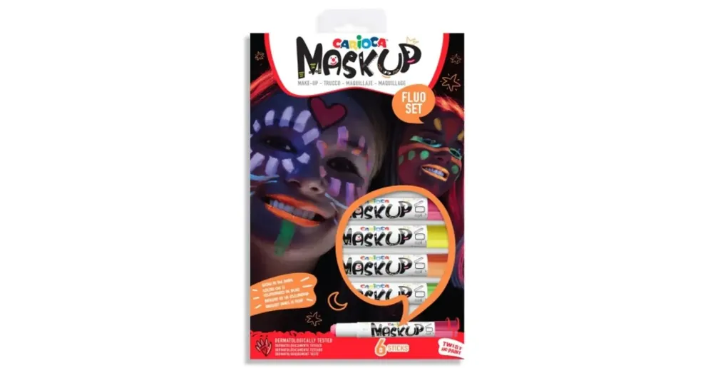 MaskUp Neon 6 db-os arcfestő szett – Carioca Biztonságos vásárlás