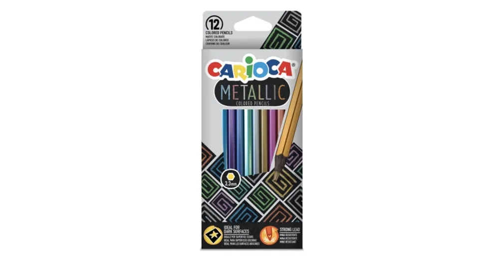 Metallic 12 db-os szenes ceruza szett – Carioca Exkluzív ajánlat