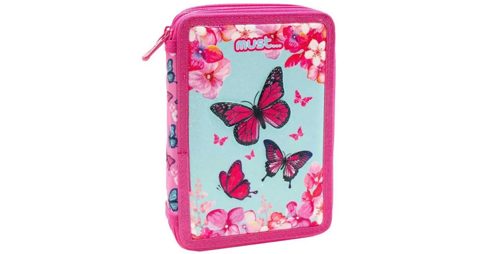 Must… Butterfly away töltött emeletes tolltartó Különleges ajánlat