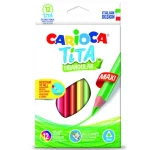 Carioca Tita maxi háromszög színes ceruza 12 db-os Legkelendőbb