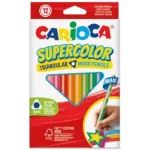 SuperColor háromszög alakú 12 db-os maxi színesceruza készlet – Carioca Akció