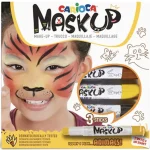 Legkelendőbb Carioca Maskup Tigris arcfestő szett 3 színnel