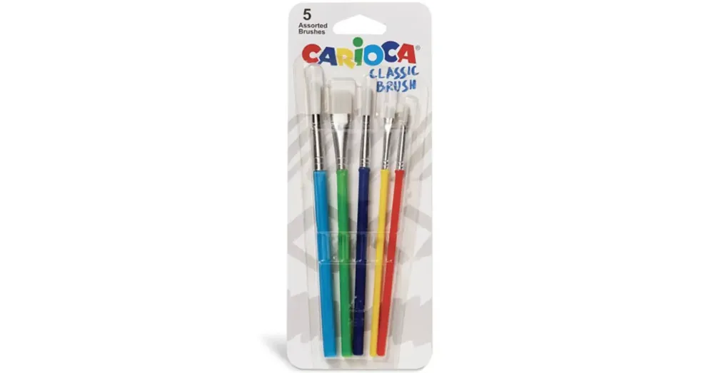 Végkiárusítás School Brush ecset szett 5 db-os – Carioca