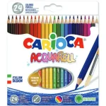 Kiárusítás Carioca Acquarell festhető színes ceruza szett 24 db-os
