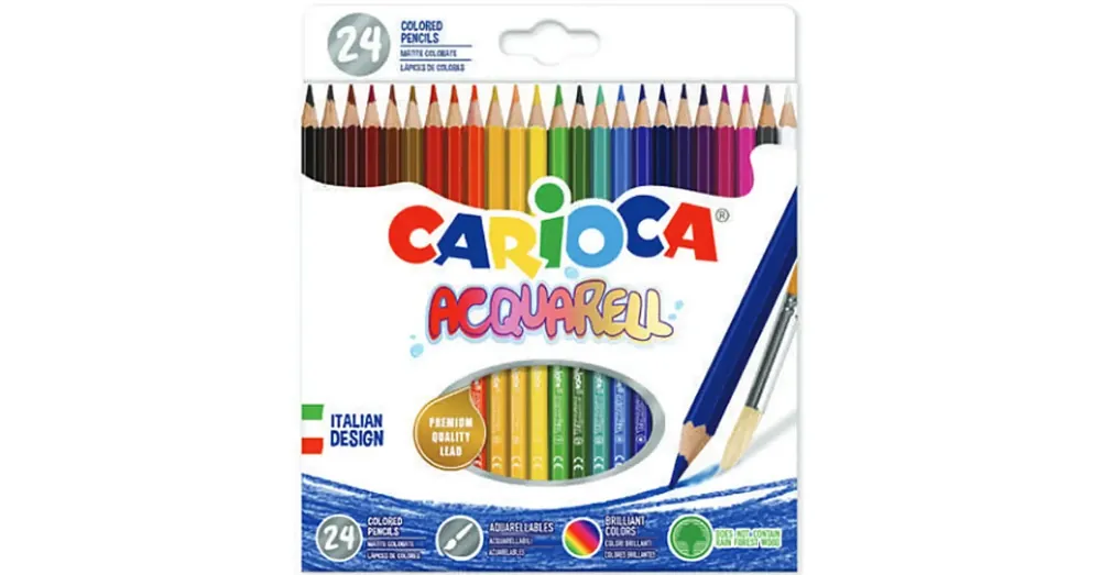 Kiárusítás Carioca Acquarell festhető színes ceruza szett 24 db-os