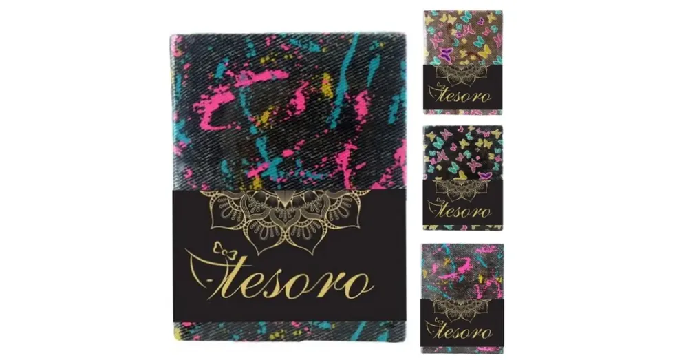 Tesoro Fabric napló több változatban 20×14 cm Biztonságos vásárlás
