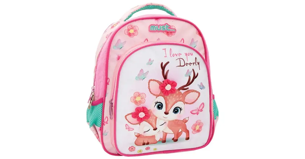 Legjobb ár Must I love you Deerly cuki szarvasos hátizsák 27×10×31 cm