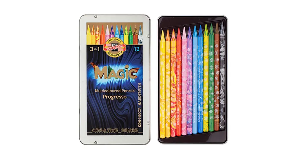 ICO KOH-I-NOOR Progresso Magic 12 db-os színes ceruza Szuper ajánlat