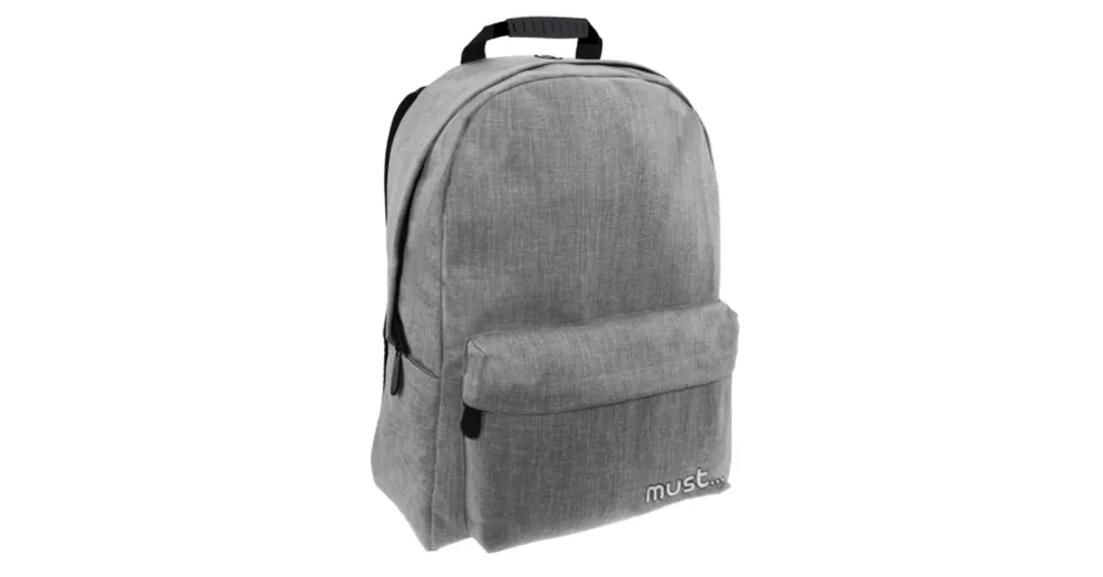 Vedd meg most Must Jean szürke iskolatáska hátizsák 42×32×17 cm