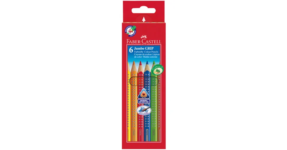 Vásárlói kedvenc Jumbo színes ceruza 6 db-os szett – Faber-Castell