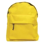 Újdonság Omega citromsárga iskolatáska hátizsák 42×32×16 cm