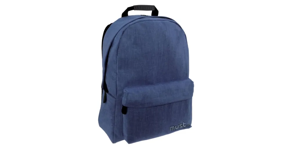 Must Jean sötétkék iskolatáska hátizsák 42×32×17 cm Akciós ár