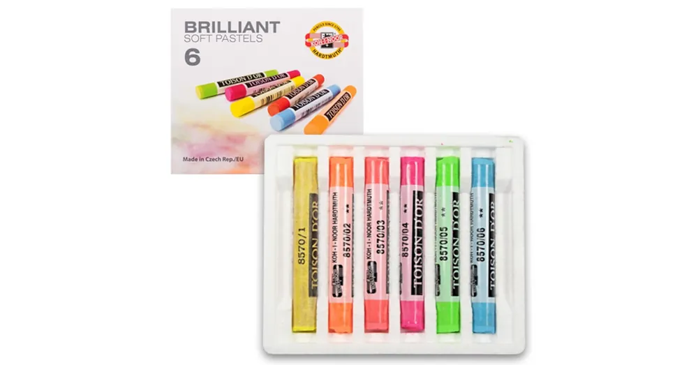 ICO KOH-I-NOOR 8571 Brilliant 6 db-os porkréta szett Újdonság