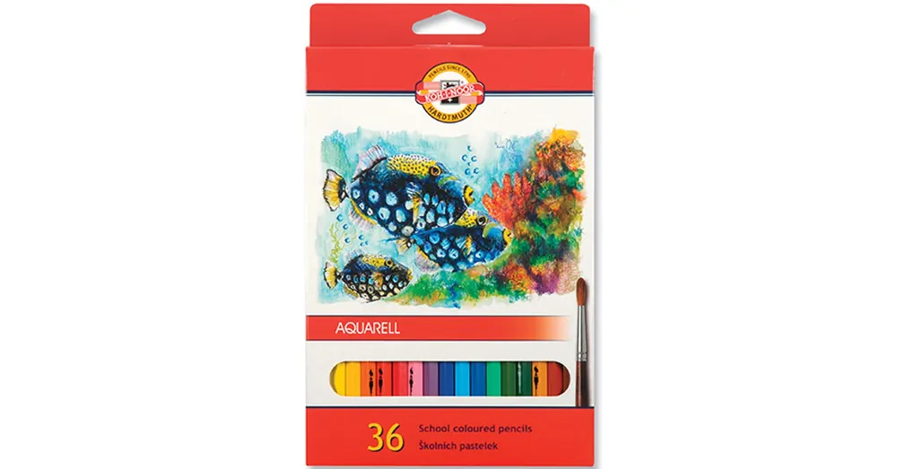 ICO Koh-I-Noor Mondeluz 3719 Aquarell színes ceruza készlet 36 db Legjobb ár