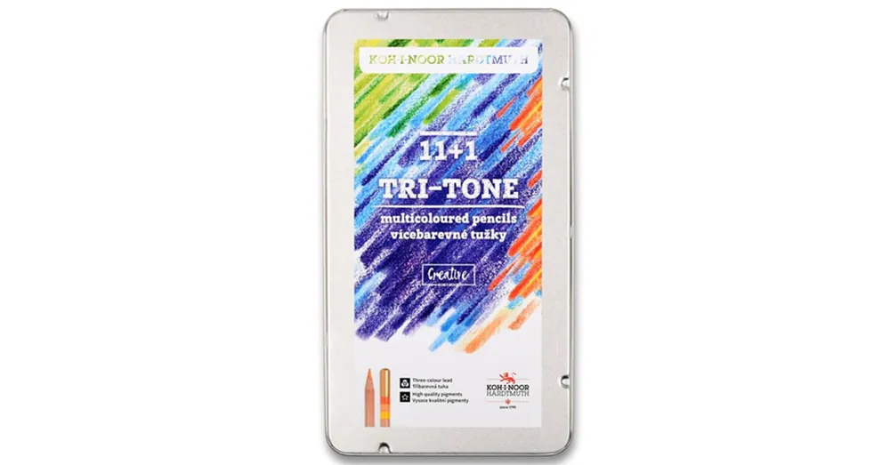 ICO Koh-I-Noor 3442N Tri-Tone színes ceruza 12 db-os szett Csak ma