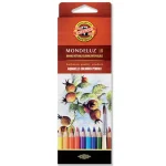 Biztonságos fizetés ICO Koh-I-Noor Mondeluz 3717 Aquarell színes ceruza készlet 18 db