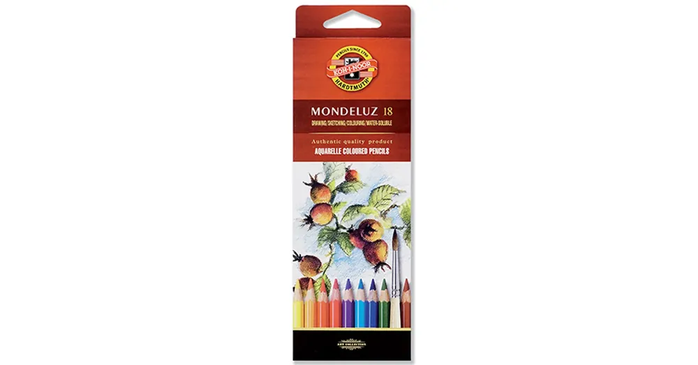 Biztonságos fizetés ICO Koh-I-Noor Mondeluz 3717 Aquarell színes ceruza készlet 18 db