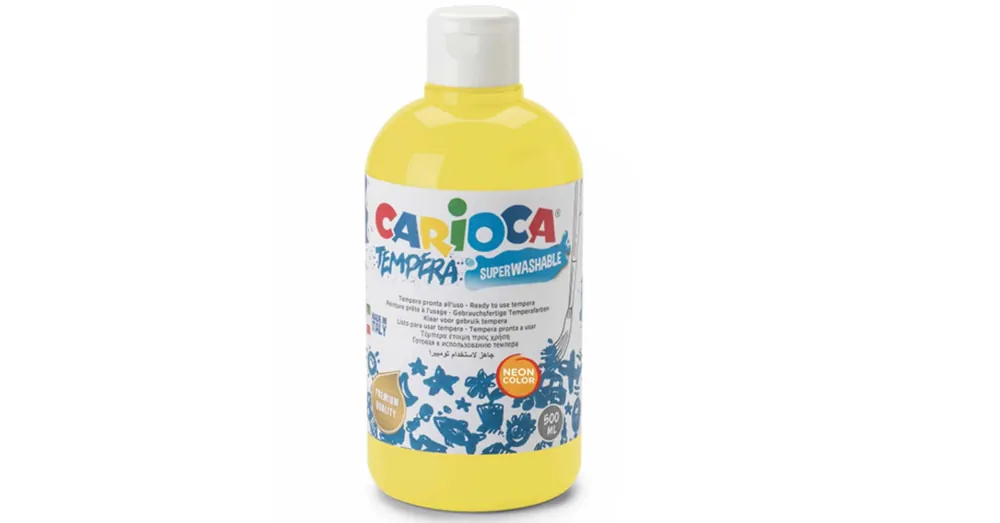 Neon sárga színű tempera 500ml – Carioca Vedd meg online