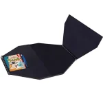 Creative Kids Fekete nyolcszögletű kreatív album 30×30 cm Rendeld meg most