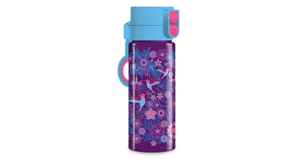 Ars Una Catalina Estrada lila, virágos BPA mentes kulacs 475ml Utolsó esély