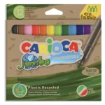 Eco Family Jumbo 12 db-os színes filctoll szett – Carioca Akciós ár