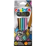 Metallic Maxi háromszög alakú 6 db-os színesceruza szett – Carioca Kiárusítás