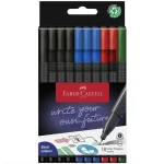 Szuper akció Faber-Castell GRIP tűfilc 0,4 mm-es heggyel 4 féle szín 10 db-os szett