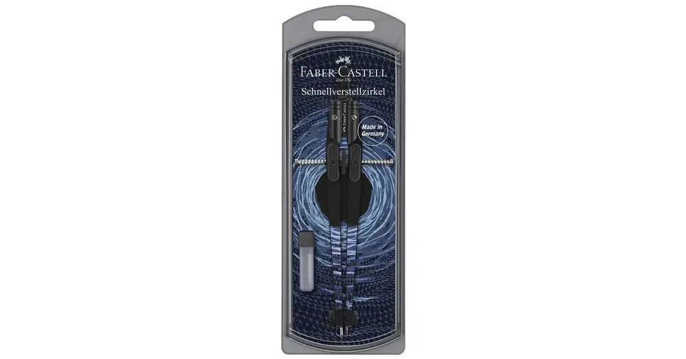 Akció Faber-Castell Shiny Twist körző készlet gyorsállítóval