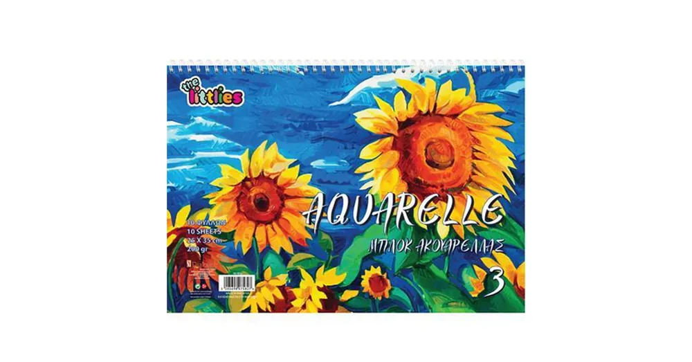 Aquarella vázlatfüzet 10 lapos 30×40 cm Ne maradj le