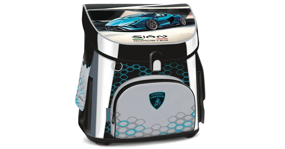 Akció Ars Una Lamborghini kompakt ergonomikus mágneszáras iskolatáska, hátizsák 33×41×24 cm