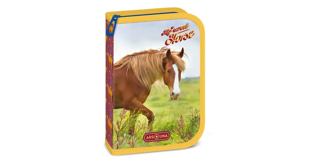Ars Una My Sweet Horse töltött tolltartó 12,8×19,3×3,6 cm Gyors kiszállítás