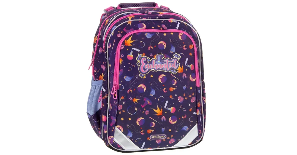 Ars Una Enchanted ergo-fit lekerekített iskolatáska, hátizsák 34×40×21 cm Gyors szállítás