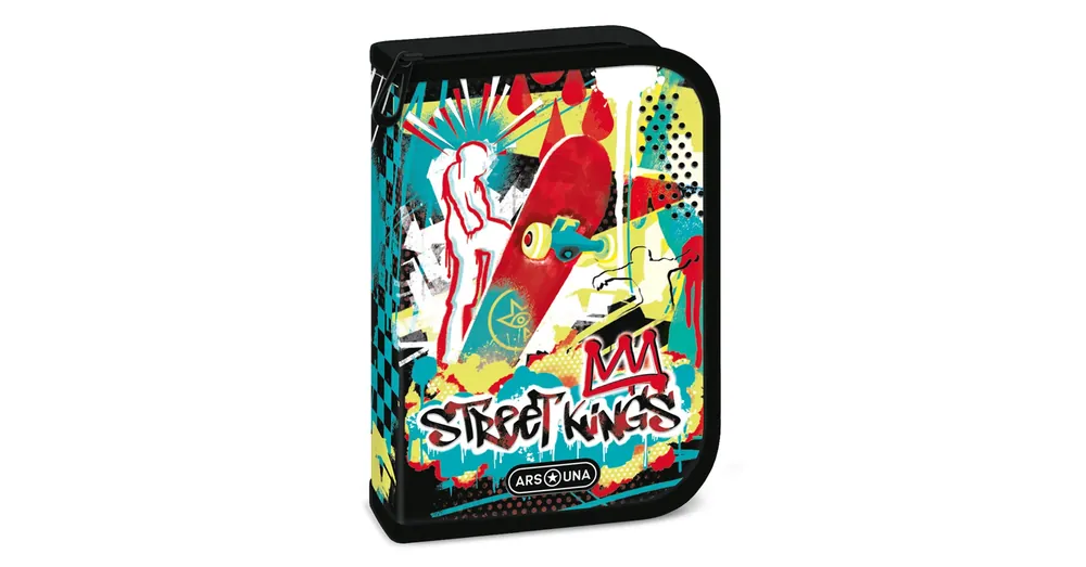 Ars Una Street Kings töltött tolltartó 12,8×19,3×3,6 cm Árcsökkenés