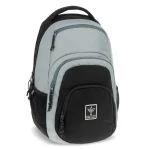 Ars Una Ash AU-2 szürke-fekete lekerekített iskolatáska, hátizsák 32×46×22 cm Olcsóbb