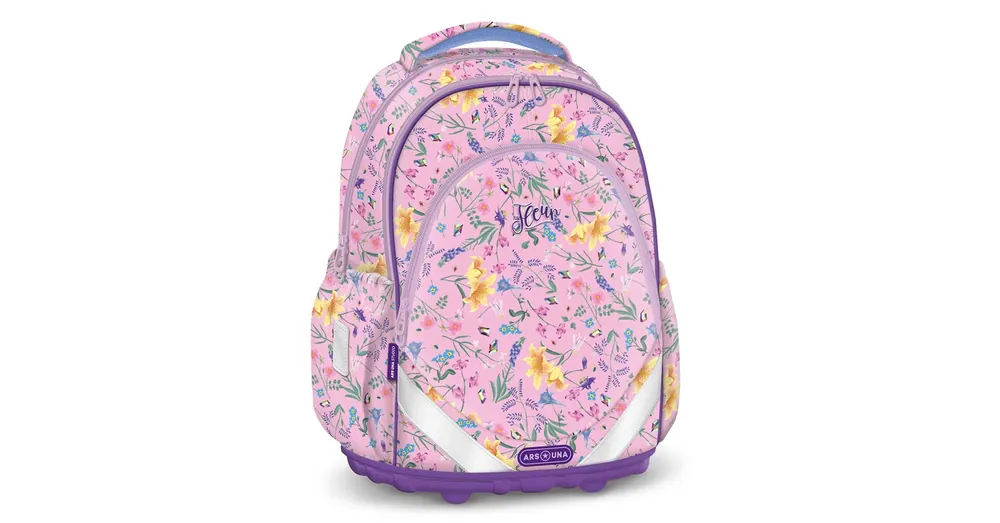 Ars Una Fleur anatómiai iskolatáska, hátizsák 33×42×21 cm Újdonság