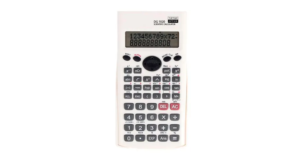 Spirit DG-1020 számológép fehér színben Kiárusítás